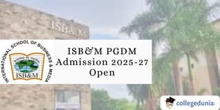 ISB&M PGDM Admission 2025-27 Open; Application Deadline Extended till April 10